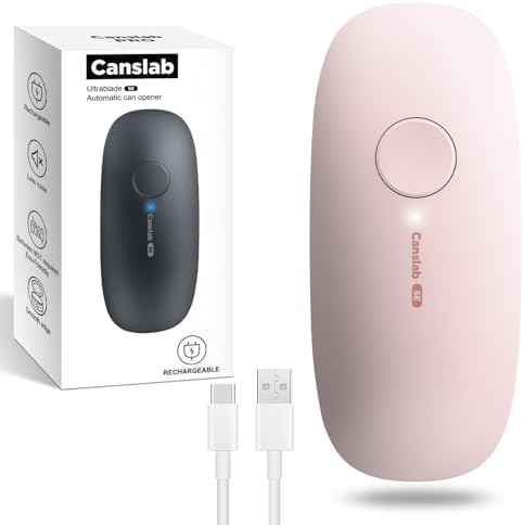 Canslab Ultrablade SE Electric Can Opener, USB-C Rechargeable, Smooth Edge