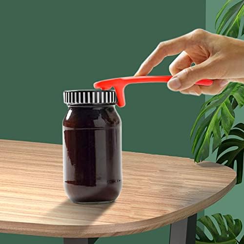 1PCS Plastic Jar Key Opener, Jar Opener for Elderly and Seniors, Red
