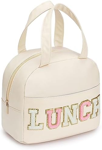 Lunch Bag for Women Insulated For Men PU leather Small Office Work lunch