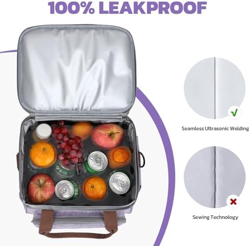 Maelstrom 23L Insulated Lunch Box, Expandable Double Deck Cooler Bag
