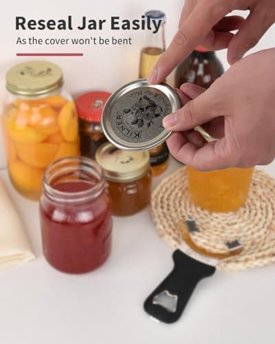 CYDW Mason Jar Opener Tool with Soft Touch Handle, for Canning Supplies