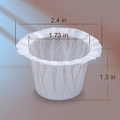 Irmidi 600 Count Disposable Paper Coffee Filters for Keurig 1.0 and 2.0 Coffee Maker