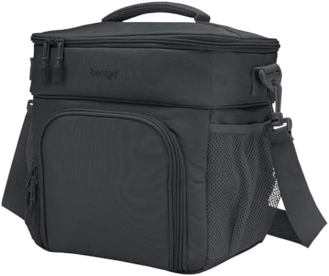 Bentgo Prep Deluxe Insulated Meal Prep Lunch Bag for Adults, Holds 5 Meals