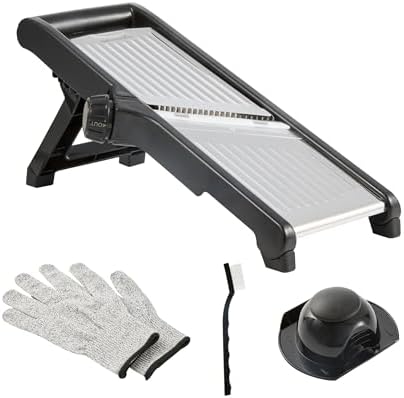Restaurantware Stainless Steel Adjustable Mandoline Slicer