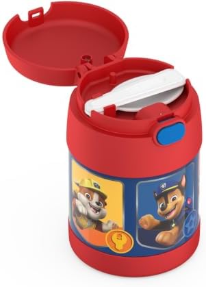 THERMOS FUNTAINER Kids Food Jar with Spoon, Paw Patrol, 10 Ounce (Pack of 6)