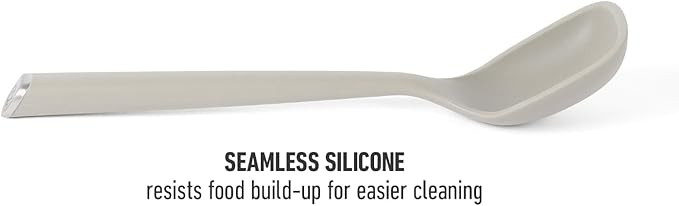 Calphalon Edge Silicone Flexible Kitchen Spoon- Taupe
