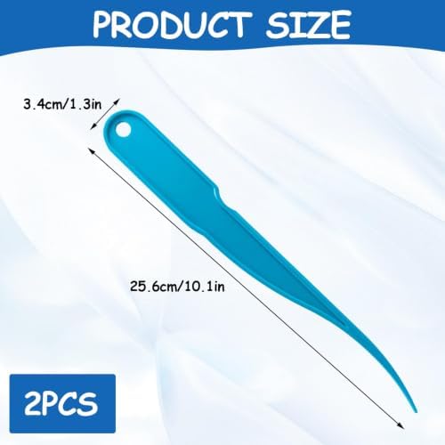 2PCS Shrimp Deveining Tool, Blue Shrimp Deveiner Prawn Peeler Shell Remover Kitchen Seafood Gadget For Home Cooking And Seafood Preparation