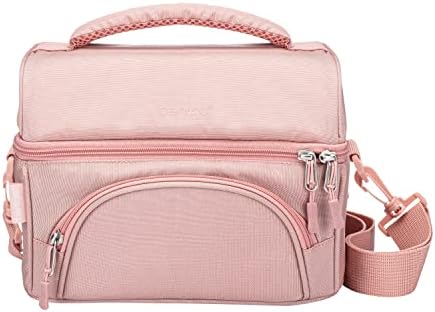 Bentgo Deluxe Insulated Lunch Bag with Adjustable Strap & Outer Pocket