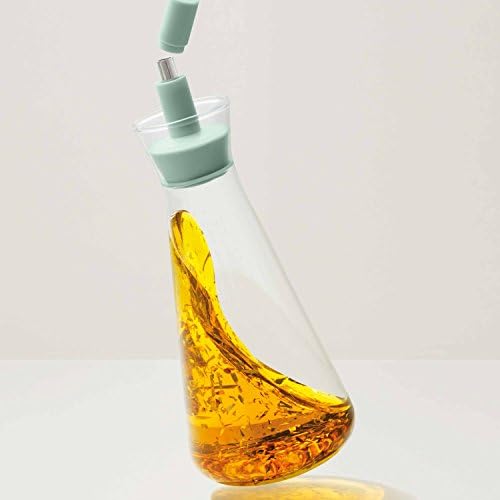 Berghoff Glass Oil Dispenser, Drip Stop Bottle with Infusion Chamber