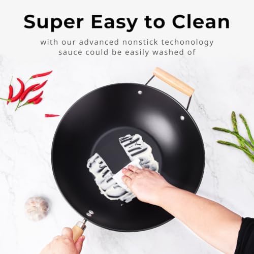 Carbon Steel Non-Stick Wok