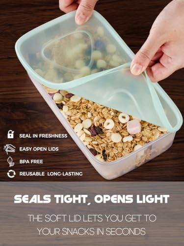 LivLab Mker 20PCS 45OZ Food Storage Containers with Lids - Meal Prep