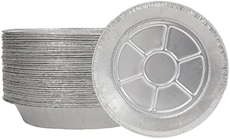 Waytiffer 9" Pie Pans (30pack)-Disposable Heavy-Duty Aluminum Foil Pie Tins