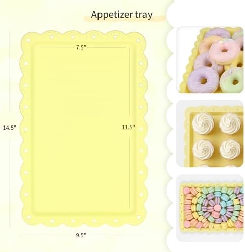 Pack of 11 NWK Cupcake Stand Set with Table Cloth (Colorful)