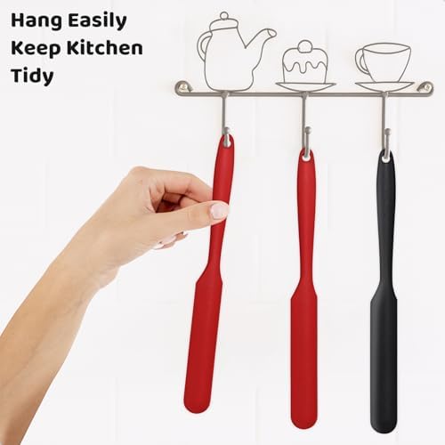 MOJOTORY Silicone Jar Scraper with Long Handle