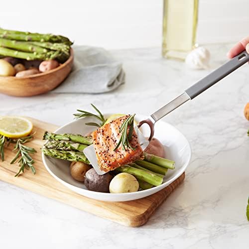 RSVP International Endurance Kitchen Tool Collection Flexible Stainless Steel, Dishwasher Safe, Spatula, Mini