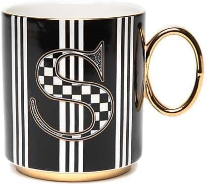 MACKENZIE-CHILDS My Mug, Decorative Ceramic Coffee Mug with Handle, S