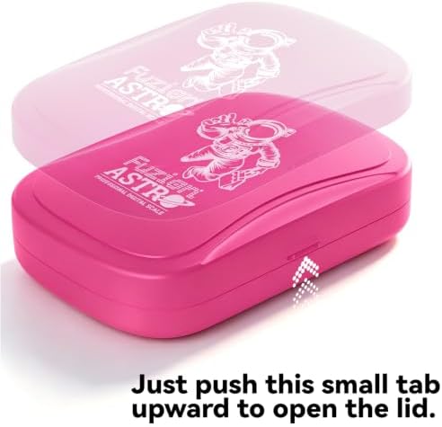 Fuzion Digital Pocket Gram Scale 500g x 0.01g, Small Food Scale ASTRO-500