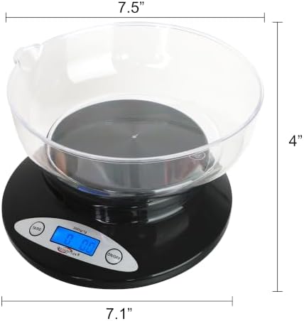 Weighmax Electronic Kitchen Scale - Weighmax 2810-2KG black