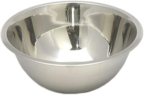 Chef Craft Brushed Mixing Bowl, 2.5-Quart, Stainless Steel