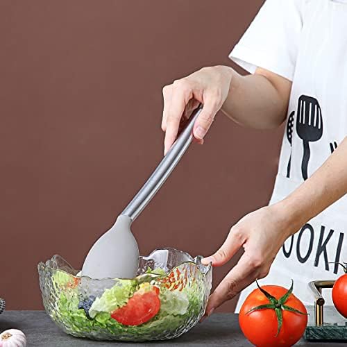 Berglander Cooking Spoon, Non-stick Silicone Solid Serving, Basting Spoon For Cooking, Kitchen Dishwasher Safe, Easy to Clean