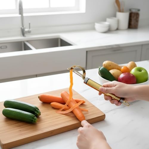 Gold Potato Peeler, Fruit Vegetable Potatoes Golden Peelers