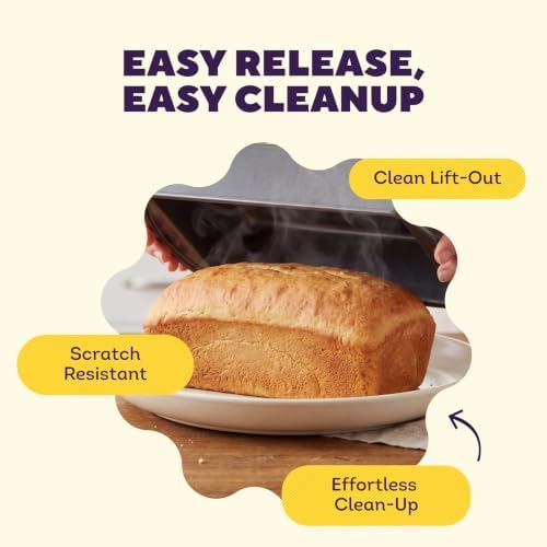 Wilton Gold Non-Stick Loaf Pan, Made Without PFAS, 9 x 5 in.