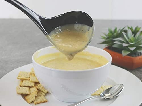 Reston Lloyd Calypso Basics 100% Melamine Ladle Utensil, 1 Piece, Charcoal, 1 piece