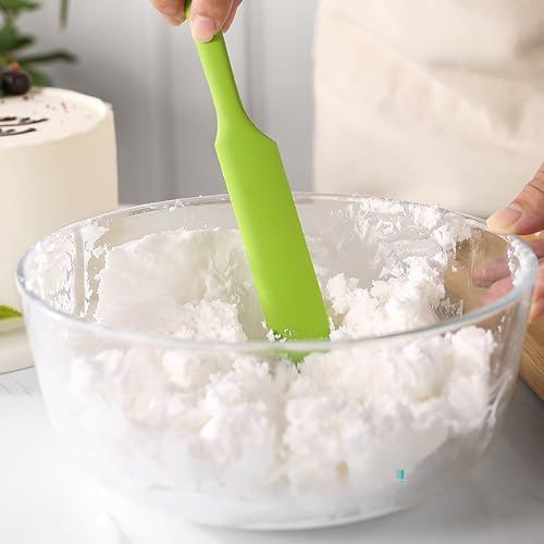 5 Pcs Silicone Jar Spatulas,Sourdough Spatula with Long Handle,Cake Cream Butter Spatulas(5 Pcs)