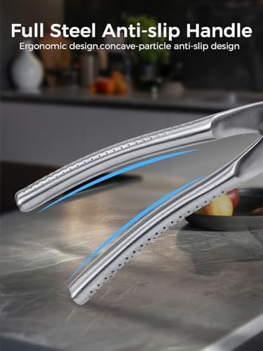 Poultry Shears, Full Steel Bone Cutting Scissors for Chicken & Turkey