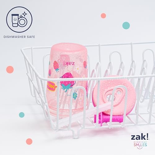 Zak Designs Bluey Kelso Toddler Cups For Travel or At Home, 15oz 2-Pack Durable Plastic Sippy Cups With Leak-Proof Design is Perfect For Kids (Bluey & Friends)