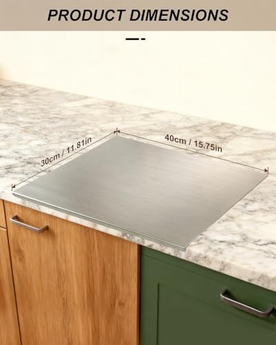 304 Stainless Steel Cutting Board for Kitchen Countertop