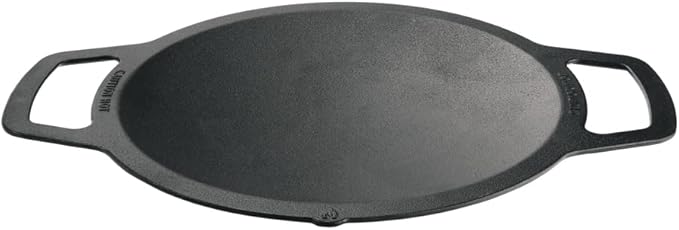 Solo Stove Ranger Cast Iron Wok Top, Stir Fry Pan, Cooktop for Ranger fire pit, Fireplace accessory, Cooking surface: 14.75", Depth: 2", Weight: 12.5 lbs