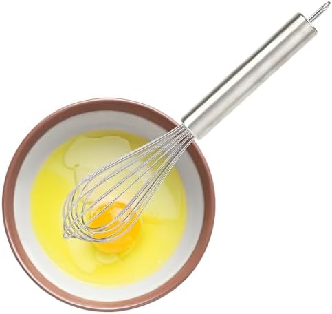 Stainless Steel Small Whisk for Cooking, 8 inches