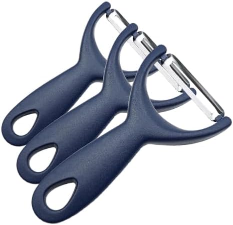 Potato Peeler Y Shaped Vegetable Peeler, Premium Ultra Sharp Fruit Peeler for Kitchen (Pack of 3)