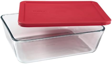 Pyrex Simply Store 11-Cup Rectangular Glass Food Storage Dish