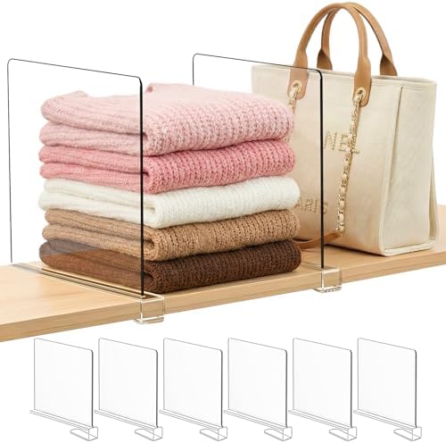 Tall Shelf dividers Closet Organizers: 11-inch (Higher Version)