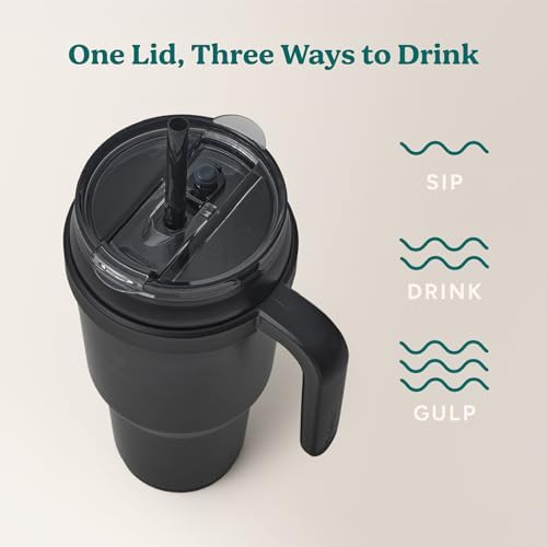 REDUCE 40 oz Stainless Steel Tumbler with Handle - Insulated Travel Mug