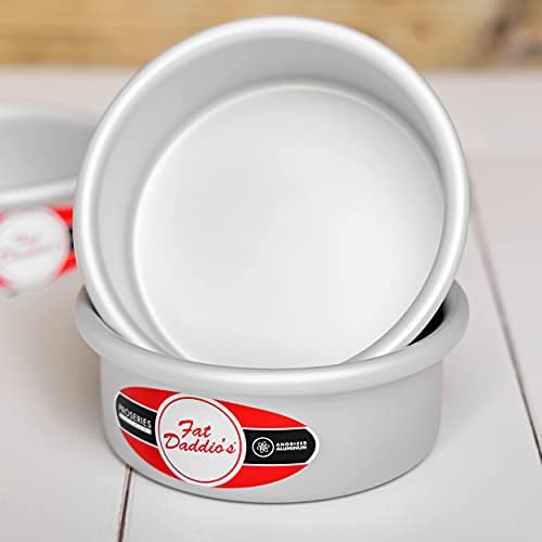 Fat Daddio's Round Cake Pan, 18 x 3 Inch, Silver
