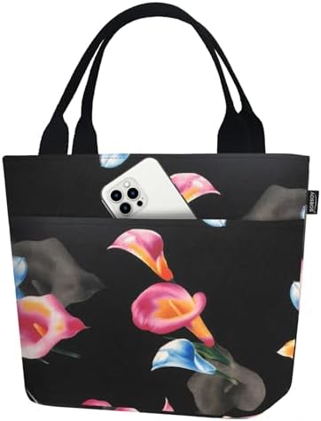 Aosbos Lunch Tote Bag,Insulated Lunch Bag For Women,Work,Office
