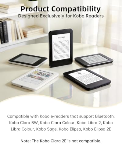 Kobo Ring Page Turner | Bluetooth Remote Control for Kobo e-Readers