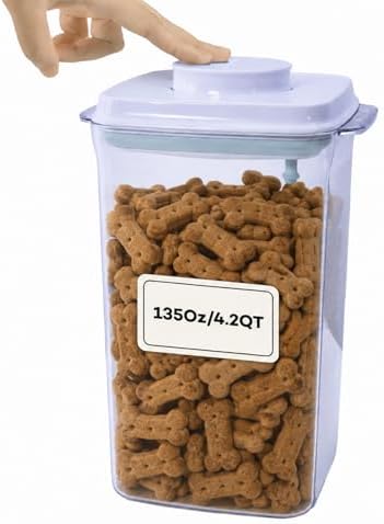 Bop Top Airtight Food Storage Containers | Pop-Top Lid | 16.5 Cups / 135 Oz