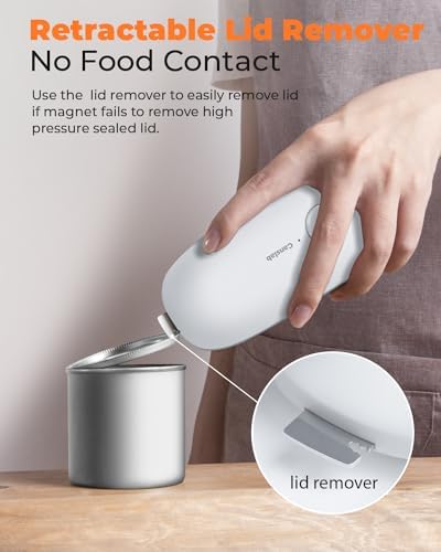 Canslab Ultrablade SE Electric Can Opener, USB-C Rechargeable, Smooth Edge