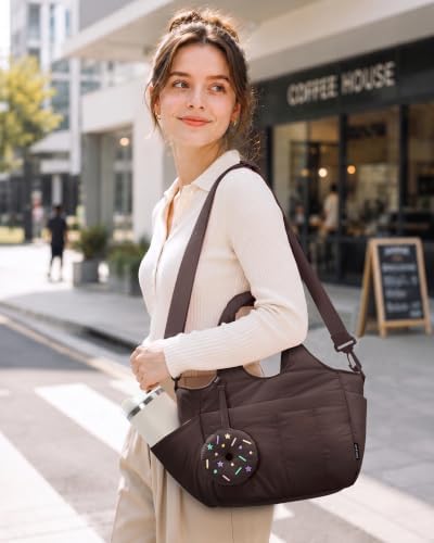 LOVEVOOK Cute Lunch Bag for Women, Insulated Lunch Box for Work