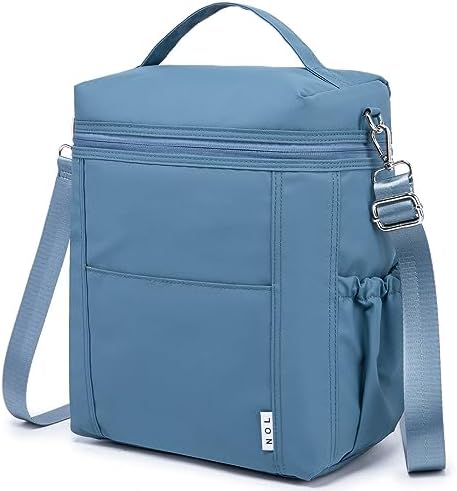 NOL Insulated Lunch Bags for Women Cooler Bag Lightweight Nylon Waterproof Lunch Box for Work