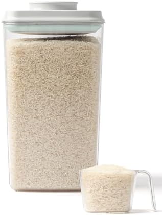 Airtight Food Storage Container, 4.22 Qt Large Pantry Canister with Pop Lid
