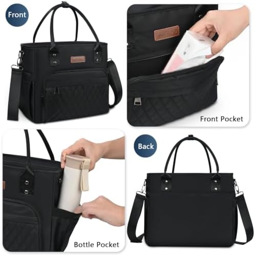 MIYCOO Insulated Lunch Bag Men & Women, Large Tote Lunch Box for Work, 18L