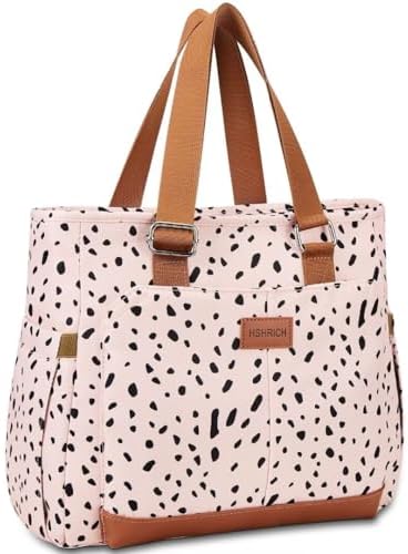 HSHRICH Insulated Lunch Bag Women - Large Tote Lunch Box For Work