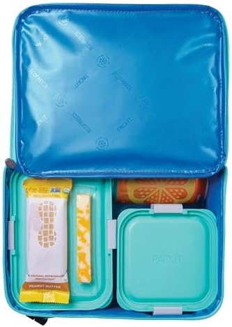 PackIt Freezable Classic Lunch Box, Retro Wave