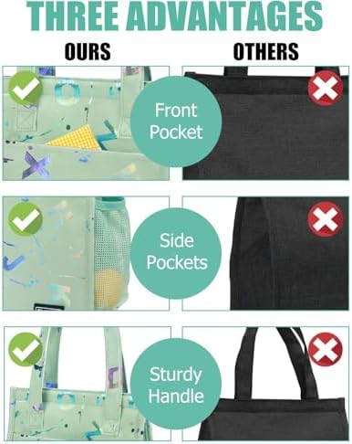 6.75L Small Insulated Lunch Bag, Reusable Cooler Tote Thermal Snack Bag
