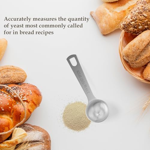1PCS Yeast Measuring Spoon(2-1/4tsp, 2.25tsp, 0.25oz)